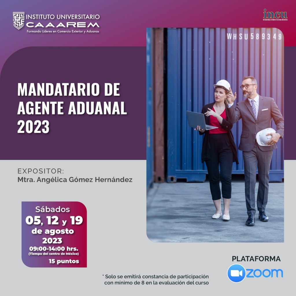Mandatario De Agente Aduanal 2023 Iucaaarem 0103
