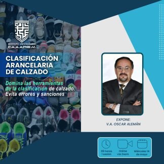 Clasificación arancelaria de calzado