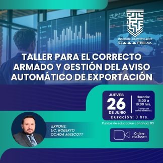 Taller para el correcto armado y gestión del aviso automático de exportación