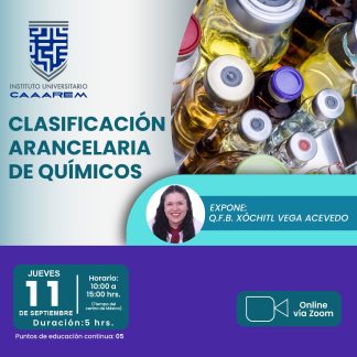 Clasificación Arancelaria de Químicos 2025
