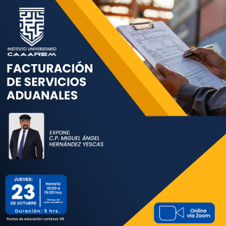 Facturación de servicios aduanales