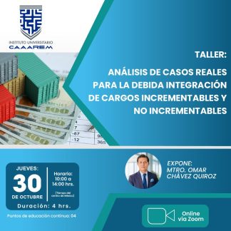 Taller de análisis de casos reales para la debida integración de cargos incrementables y no incrementables