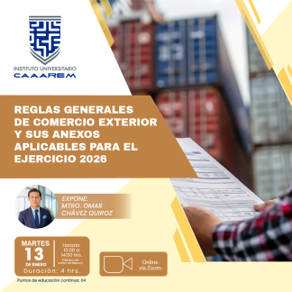 Reglas Generales de Comercio Exterior y sus anexos aplicables para el ejercicio 2026