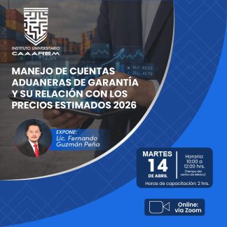Manejo de cuentas aduaneras de garantía y su relación con los precios estimados 2026