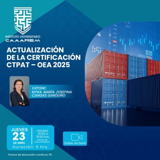 Actualización de la Certificación C-TPAT - OEA 2026