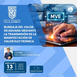 Blindaje del valor en aduana mediante la transmisión de la Manifestación de Valor Electrónica