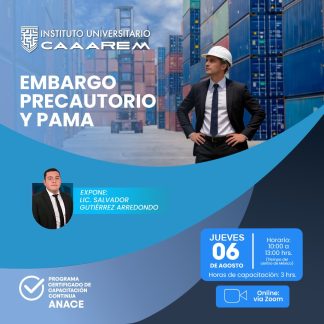 Embargo precautorio y PAMA